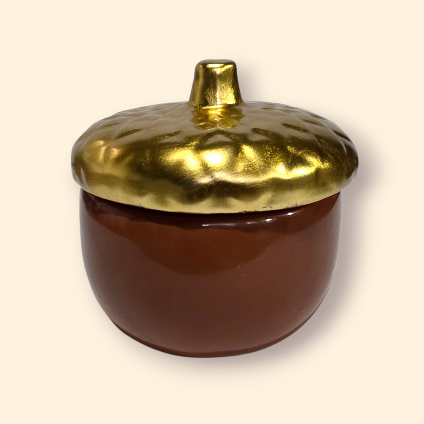 Golden Caramel Chestnut - Acorn Jar