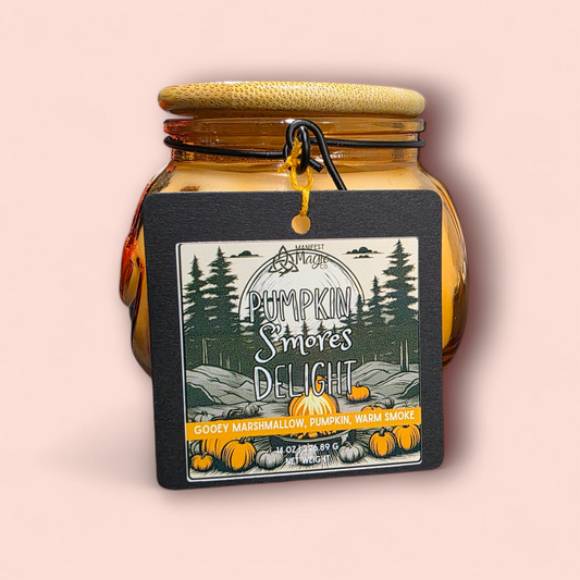 Pumpkin Smore's Delight - Pumpkin Candle