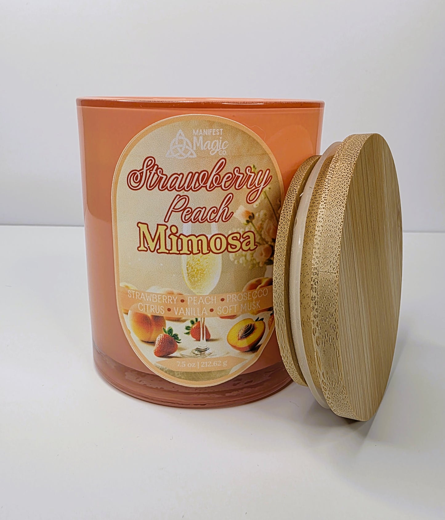 Strawberry Peach Mimosa