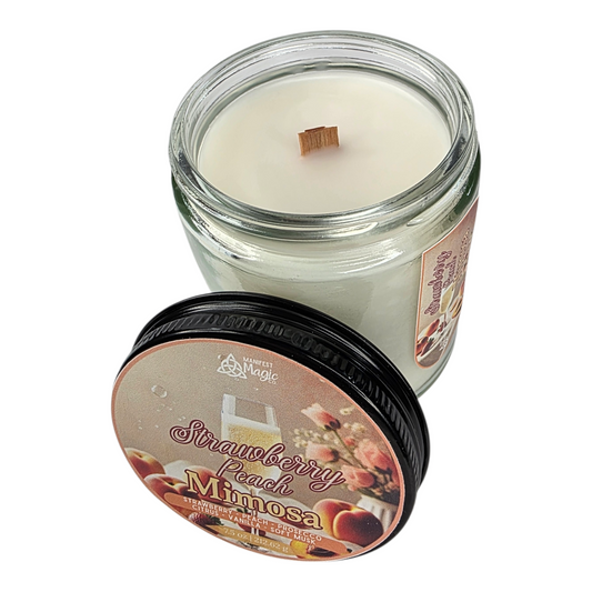 Strawberry Peach Mimosa