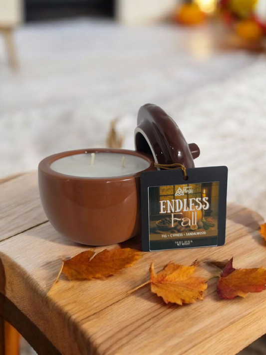 Endless Fall - Acorn Jar