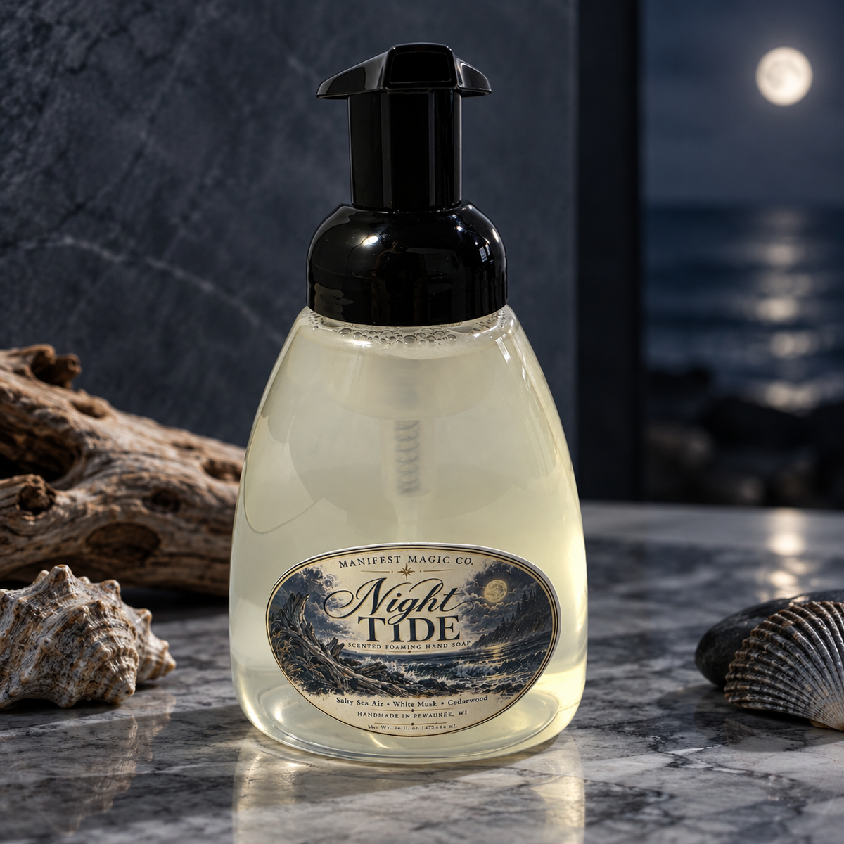 Night Tide | Foaming Hand Soap | 12 oz