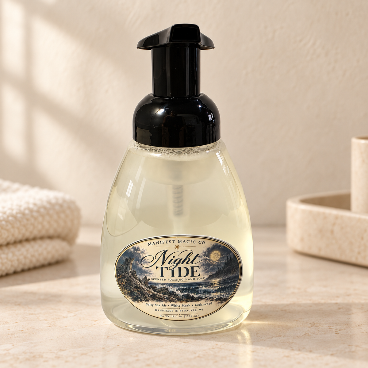 Night Tide | Foaming Hand Soap | 12 oz