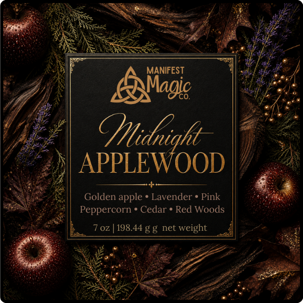 Midnight Applewood | Orange Pumpkin Jar Candle