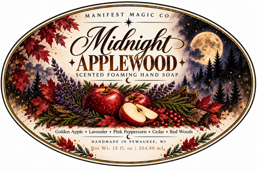 Midnight Applewood | Foaming Hand Soap | 12 oz