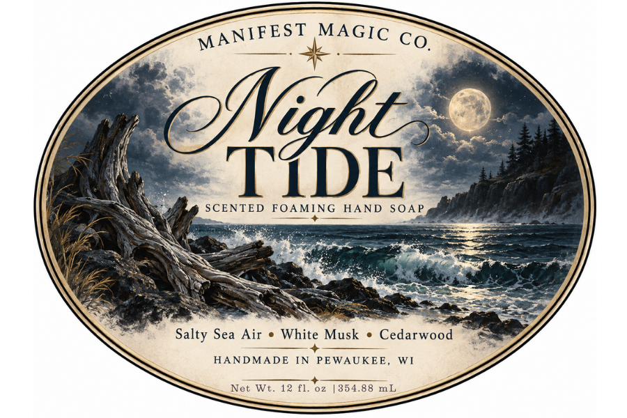 Night Tide | Foaming Hand Soap | 12 oz