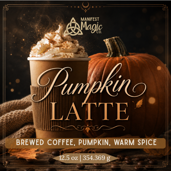 Pumpkin Latte | Orange Glass Pumpkin Candle