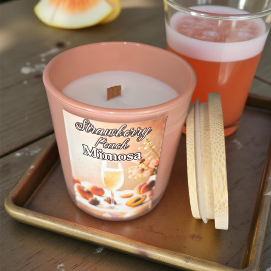 Strawberry Peach Mimosa