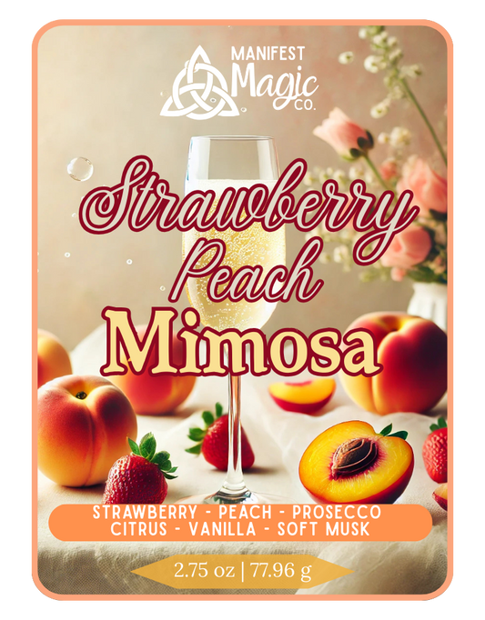 Strawberry Peach Mimosa - Wax Melt