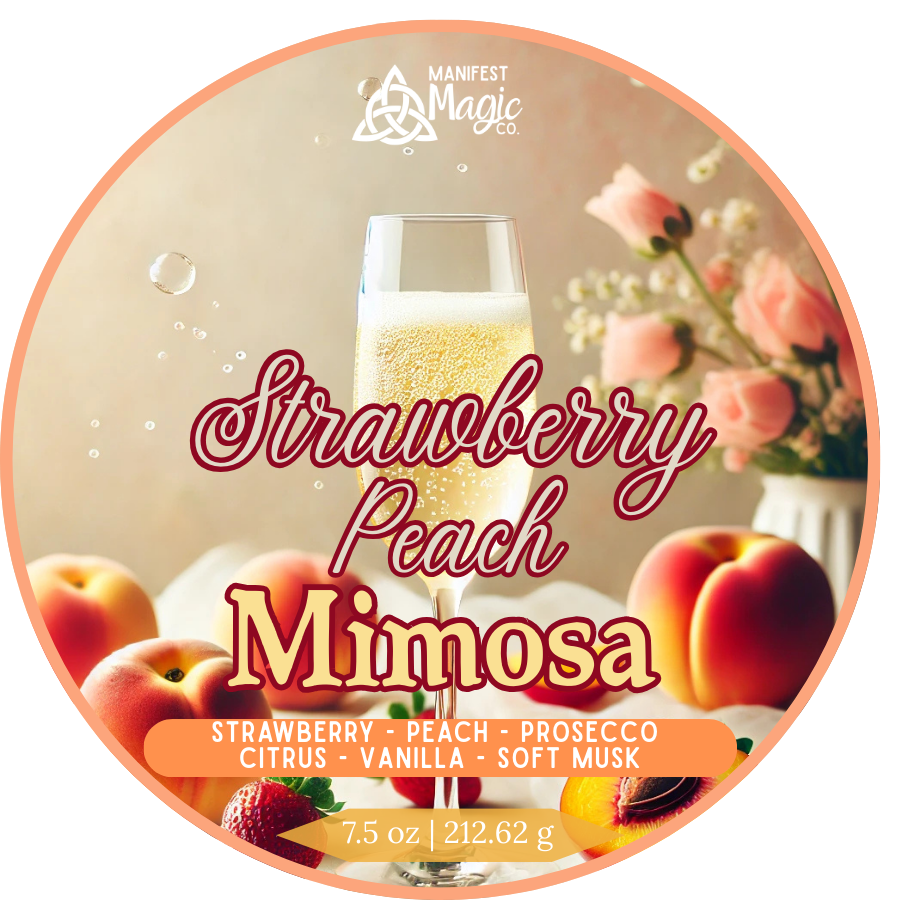 Strawberry Peach Mimosa