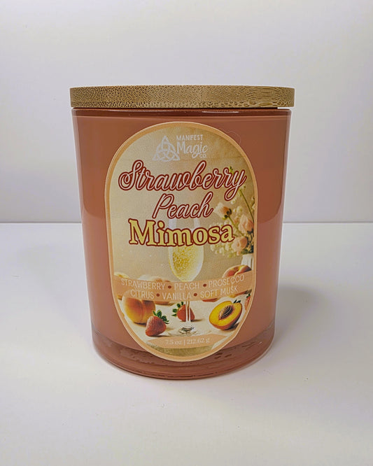 Strawberry Peach Mimosa