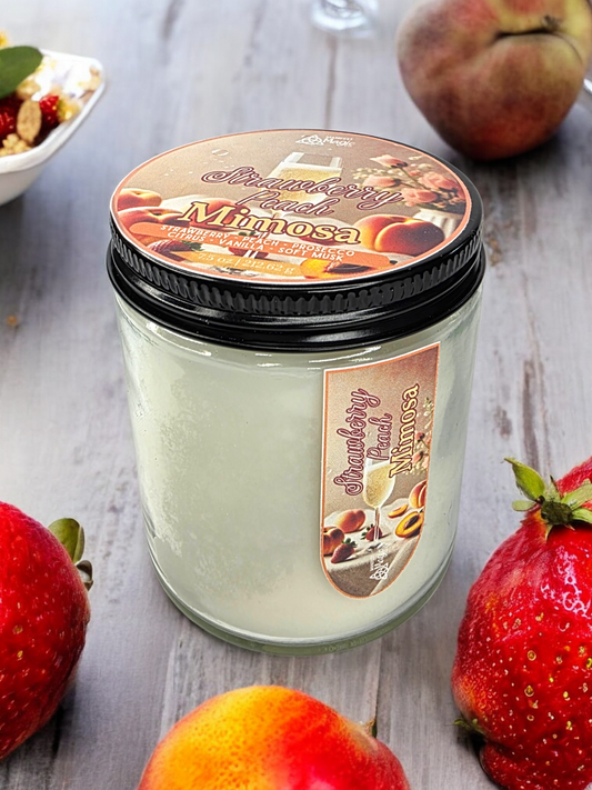 Strawberry Peach Mimosa