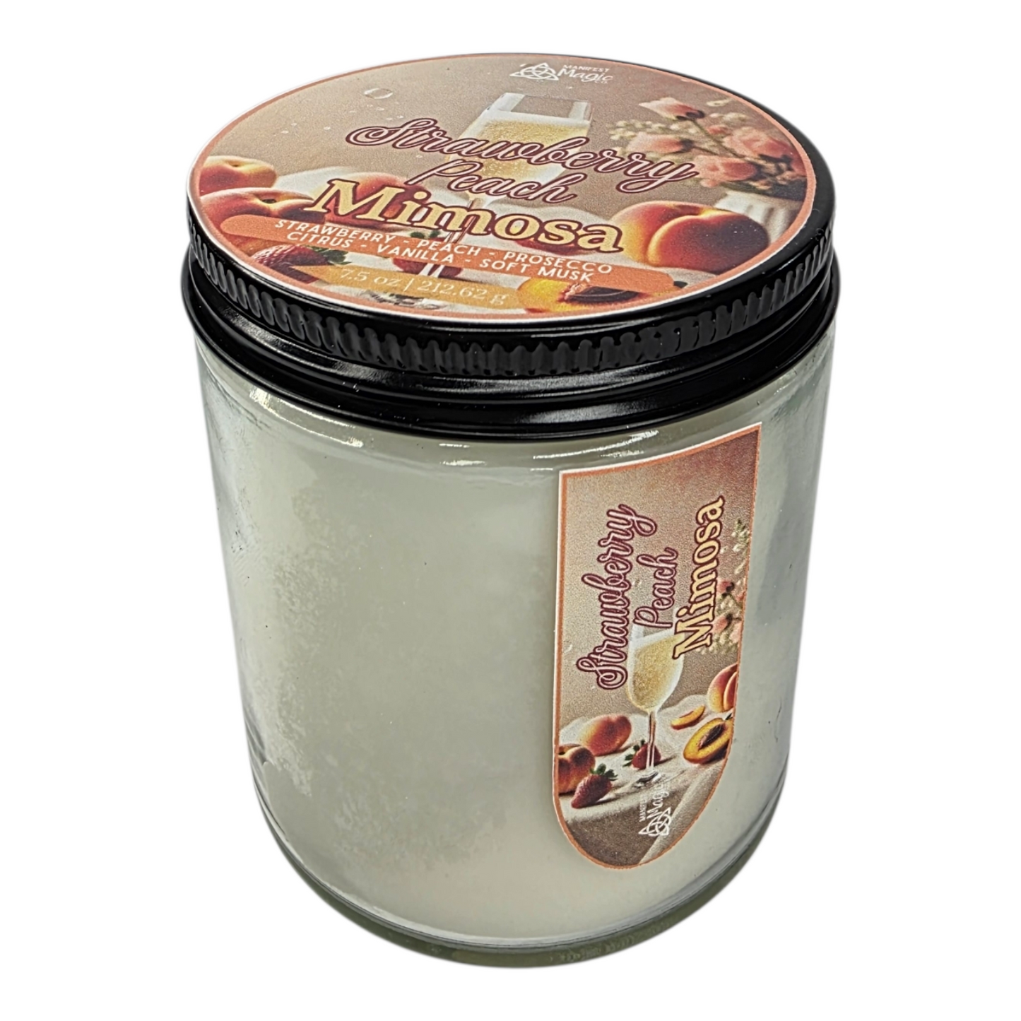 Strawberry Peach Mimosa