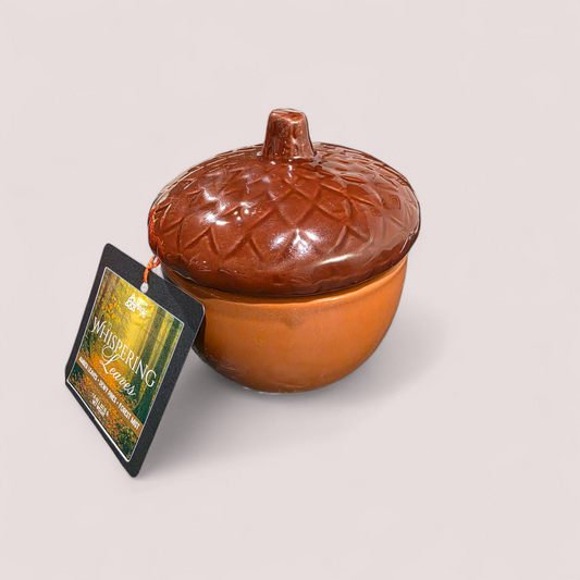 Whispering Leaves - Acorn Candle