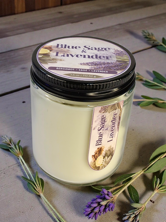 Blue Sage & Lavender