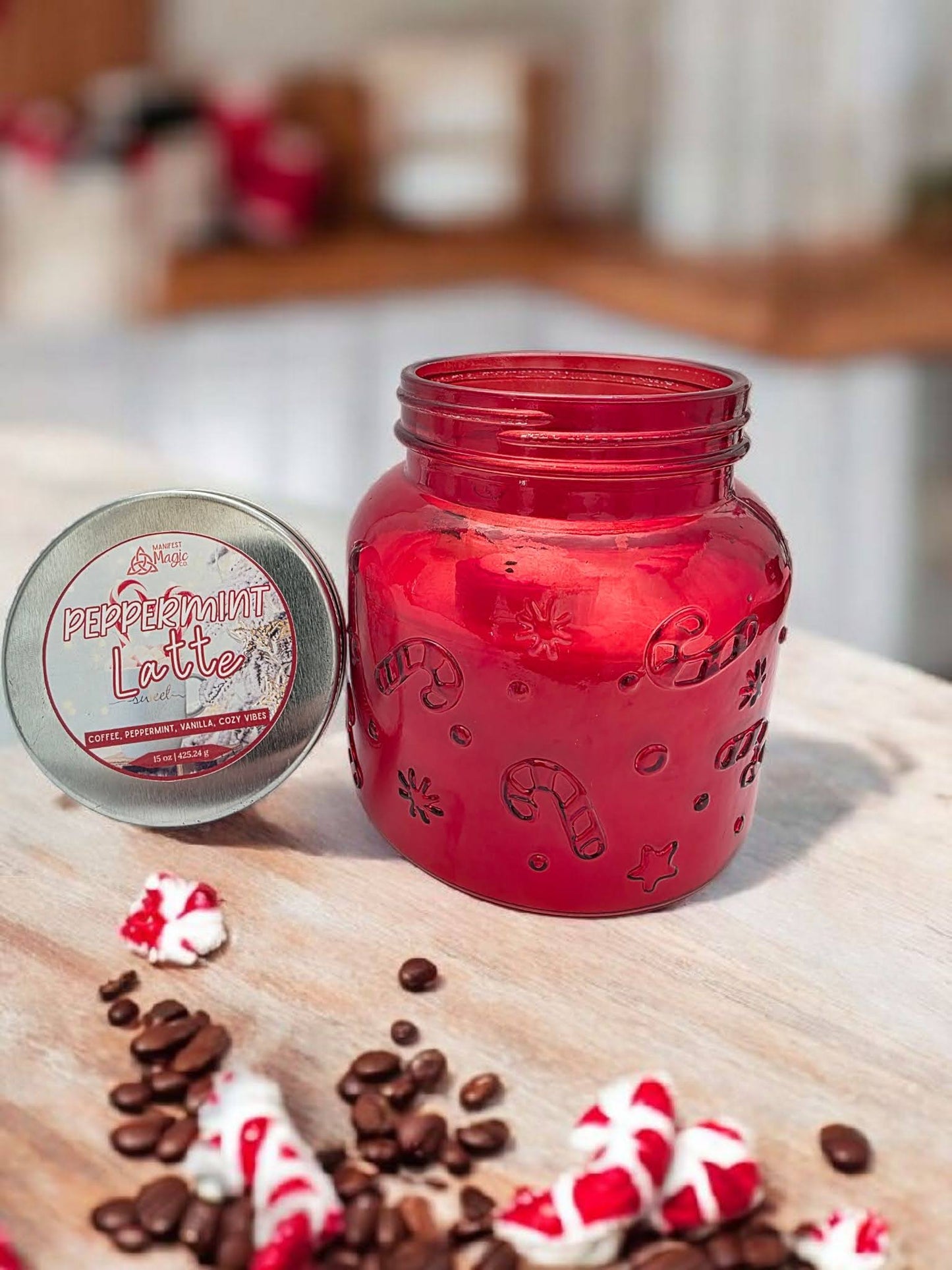 Peppermint Latte 15 oz