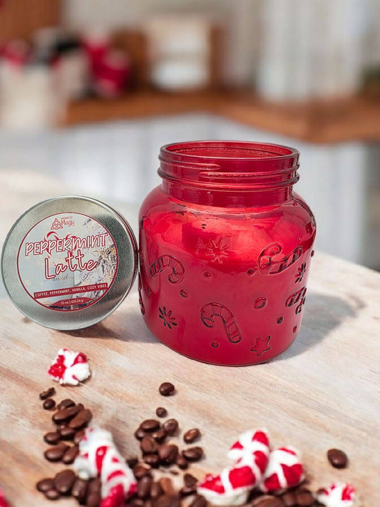 Peppermint Latte 15 oz